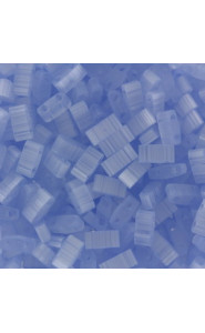Miyuki half tila 5x2.4mm beads - Silk pale blue HTL-2562